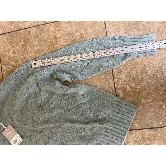 NWT Everlane The Alpaca Pom-Pom Turtleneck Sweater Size Small Wool - Picture 14 of 14